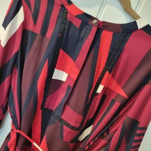 NWT! Ann Taylor LOFT geometric shift dress